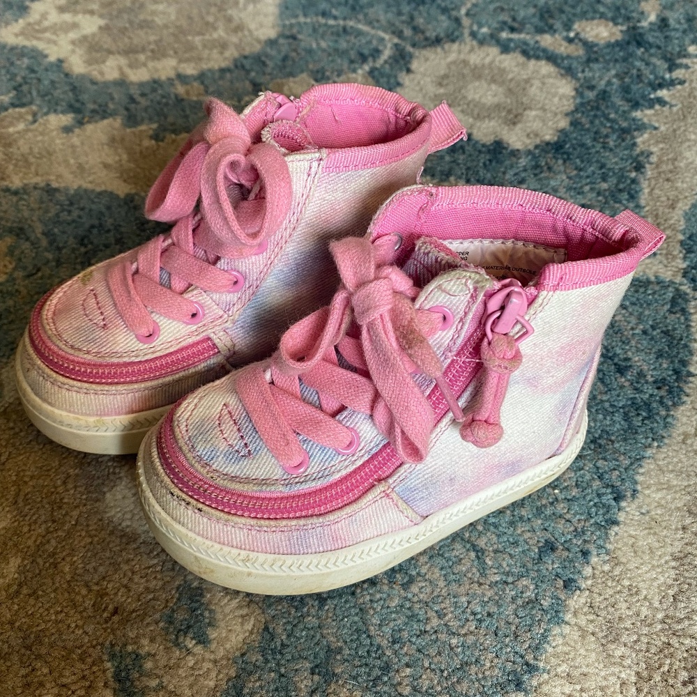 Sz 6 Bille Zip Up High Tops